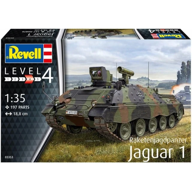 Building model, Revell, Missile destroyer Jaguar 1