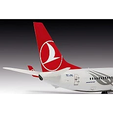 Assembly model, Revell, Airplane Boeing 737-800 Turkish Airlines, 63 parts