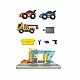 Комплект железопътен сервиз, Hape, 11 части