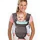 Ergonomic baby carrier, Infantino, Flip 4 in 1, Gray, from 3.6 to 14.5 kg.