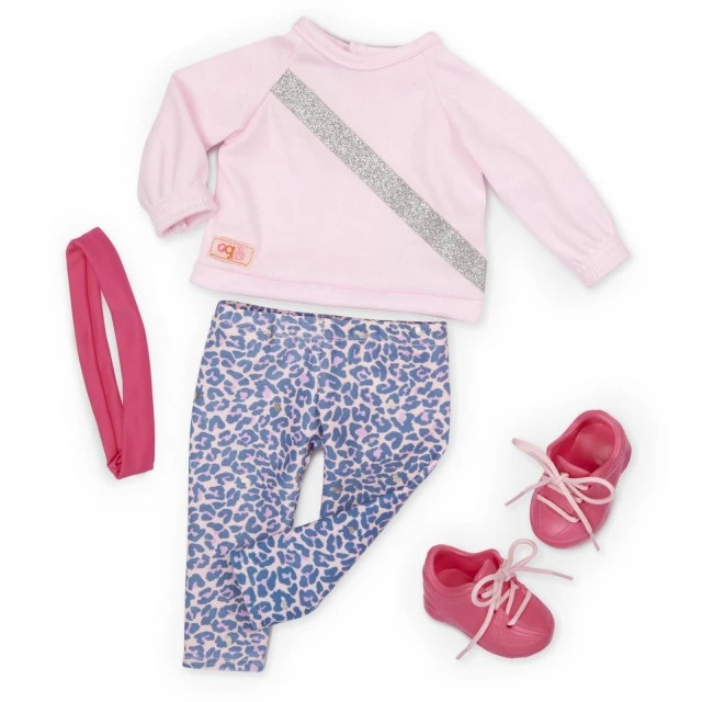 Doll, Battat, Our Generation, Natalia and Neely with accessories, 46 cm