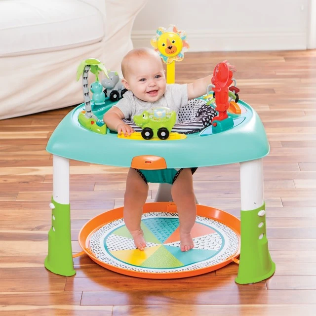 2 in 1 educational baby table with 360° seat, Infantino, 75 x 75 x 67.5 cm