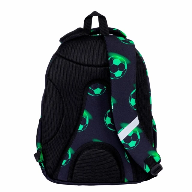 Ученическа раница ASTRABAG Футболна топка Неон, AB300, 42 х 30 х 19 см