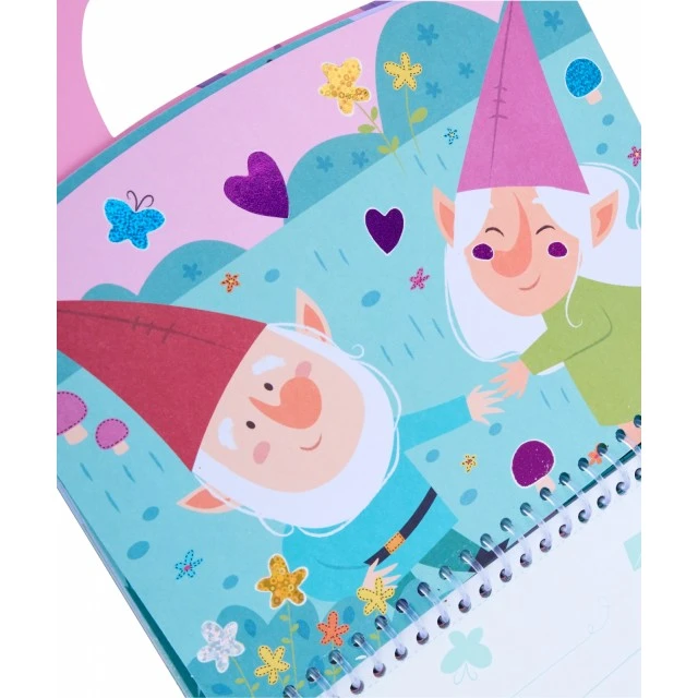 Creative kit, Hape, Foil applique book, Fairies