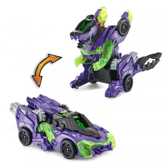 Interactive toy Vtech Transformer Demolish Car and Dragon 2-in-1 Purple