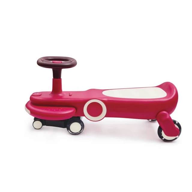 Balancing cart with LED lights, Hape, Red