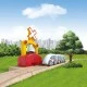 Дървена играчка Автоматичен влаков звънец