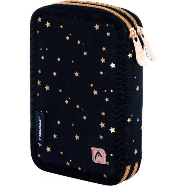 School Toiletry Head, Golden Unicorn, 20.5x13x4.5 cm