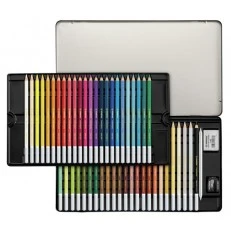 Set of colored pencils, Stabilo, CarbOthello ARTYplus, Metal box, 48 pieces