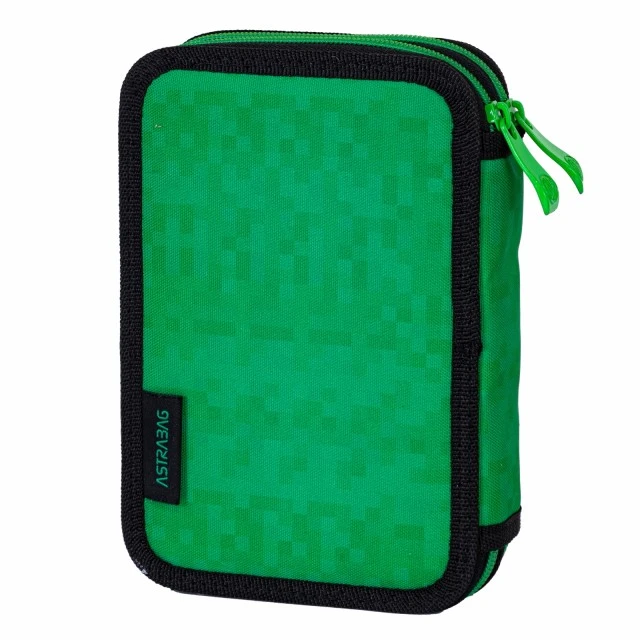 Двоен несесер с аксесоари ASTRABAG Пиксел герой, AC21, 20,5 х 13 х 4,5 см