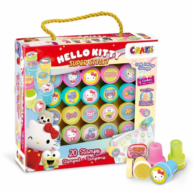 Комплект печати Hello Kitty, 20 броя