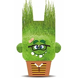 Grass Head Hape Happy Charles