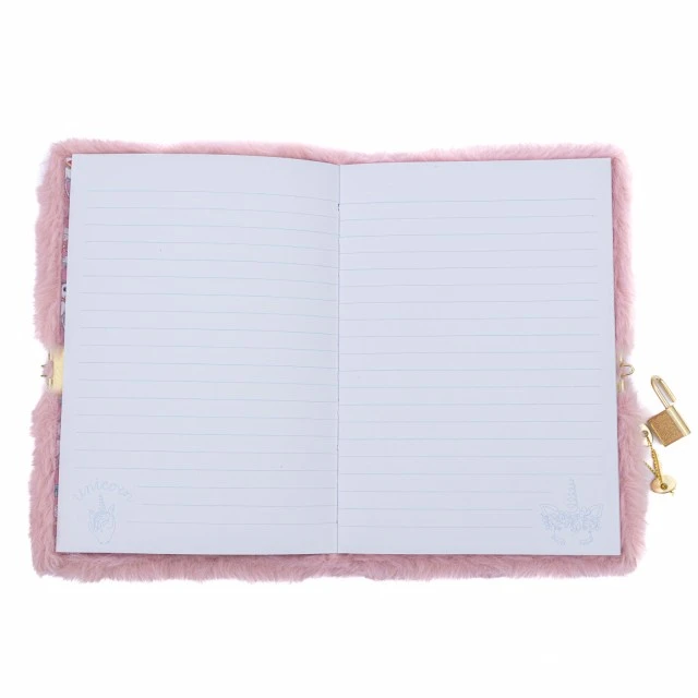 Diary with lock ASTRABAG Fluffy unicorn, A5