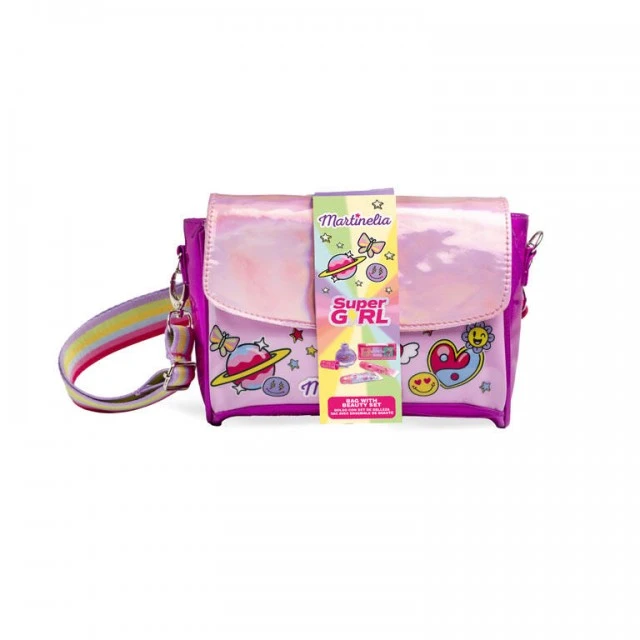 Cosmetic set in a bag, Martinelia, Supergirl, 5 pieces