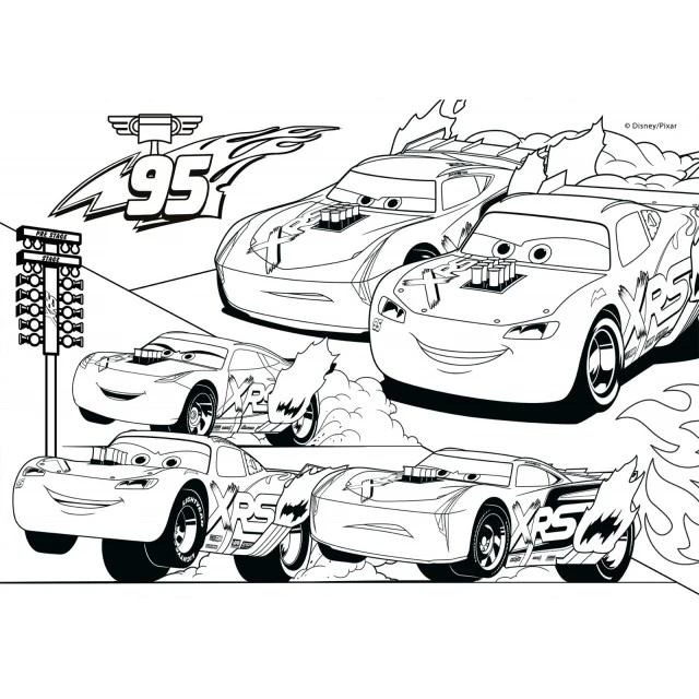 Puzzle, Lisciani, Cars, Double-sided puzzle 2 x 24 pieces
