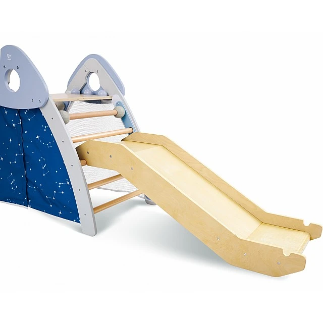 Wooden Set, Hape, 4 in 1 Climbing and Sliding Set, 176.28 x 52.5 x 79.25 cm
