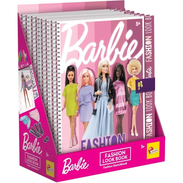 Творчески комплект, Lisciani, Barbie, Книжка модно студио