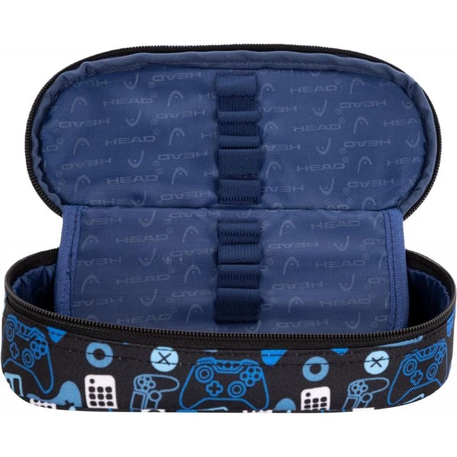 Single toiletry bag without accessories, Head, AC6, Game ON, 22x9x5cm