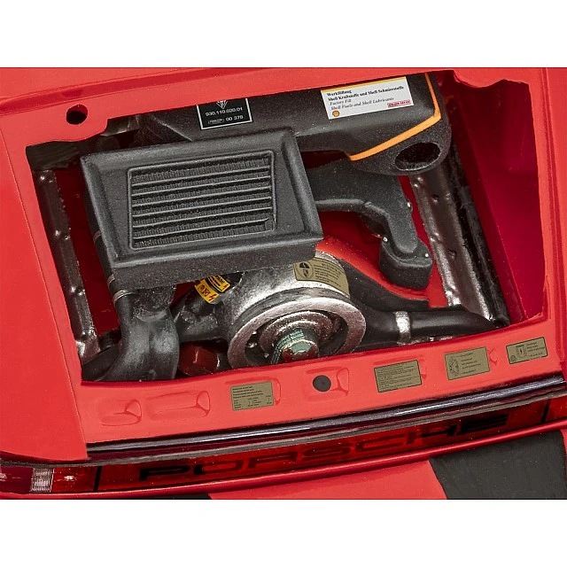 Assembly model, Revell, Gift set car 50 years Porsche 911 Turbo, 86 parts