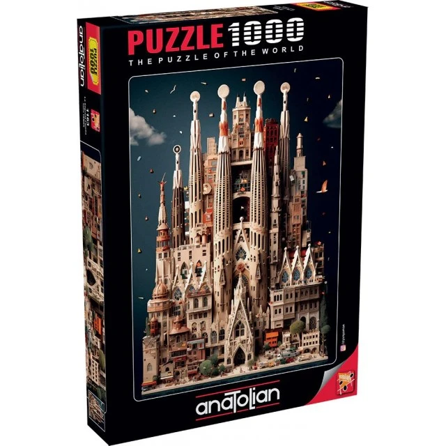 Puzzle, Anatolian, Sagrada Familia, 1000 pieces