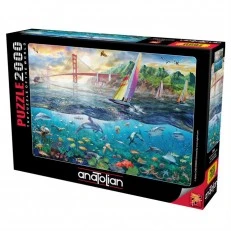 Puzzle Anatolian Bay over the Frisco Bridge 2000 pieces