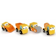 Влакче в тубичка, J′adore, Строителни автомобили, 4 части