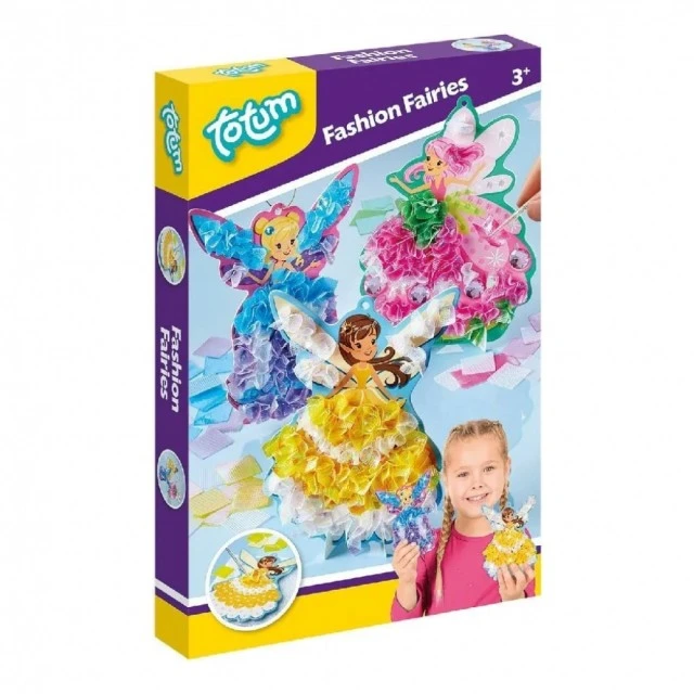 Creative kit Decorate yourself, Fashion fairies, 3 pieces