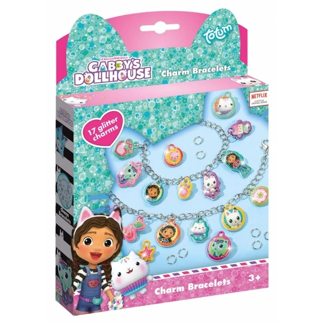 Creative set Gabby′s Dollhouse Make your own bracelets, 2 pieces