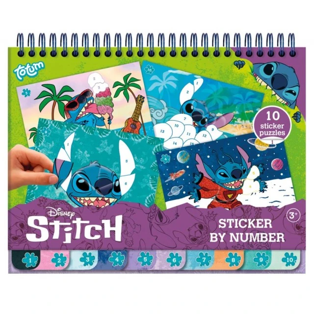Creative set Totum Stitch Colouring and sticker book 2-in-1