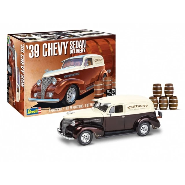 1939 Chevrolet Sedan Prefab Model, 497 Parts