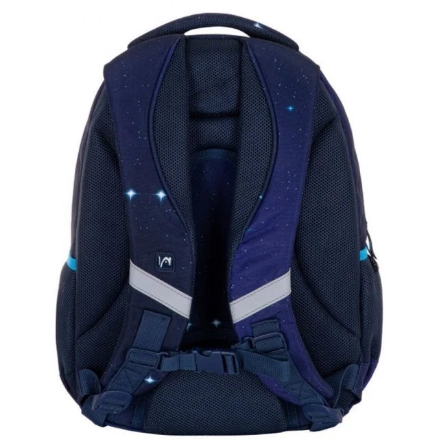 School backpack, Head, Galactic Unicorn, 39x28x15 cm