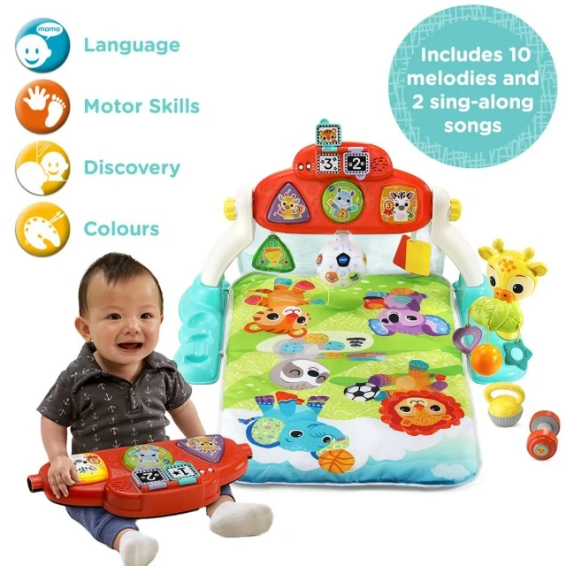 Baby active gymnastics, Vtech, Kick & Score Play Gym, 40 x 61 x 10 cm