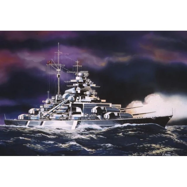 Сглобяем модел, Revell, Стартов комплект кораб Bismarck, 31 части