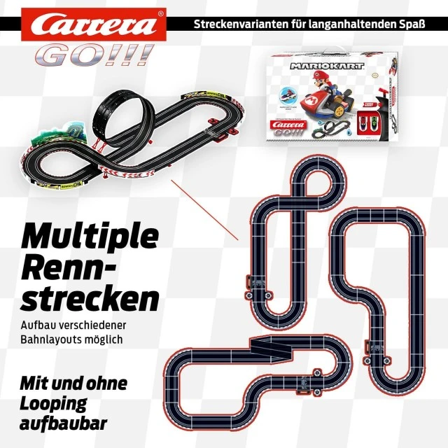Състезателна писта, Carrera, Супер Марио, Turbo бутон 4.9м