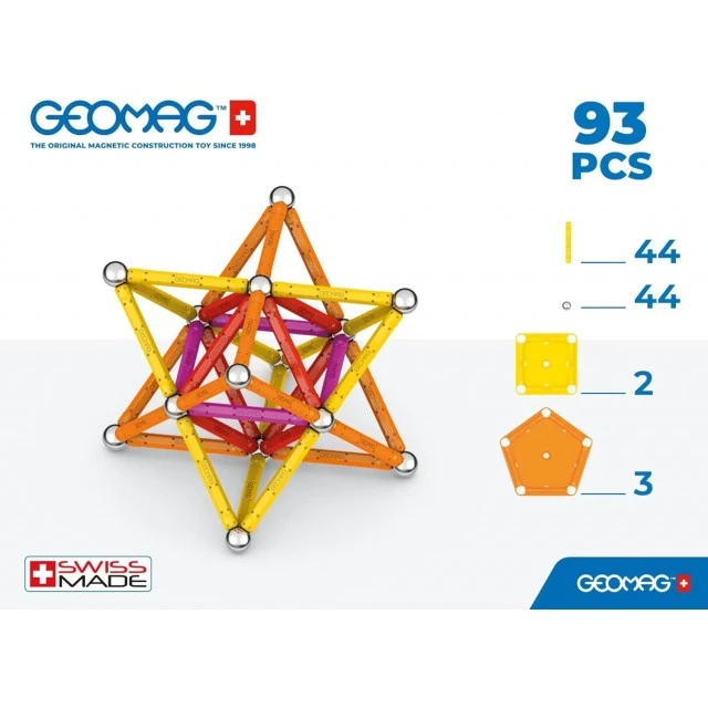 Magnetic constructor Classic 273, 93 parts