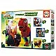 Progressive puzzle, Educa, Dino Spidey, 12-16-20-25