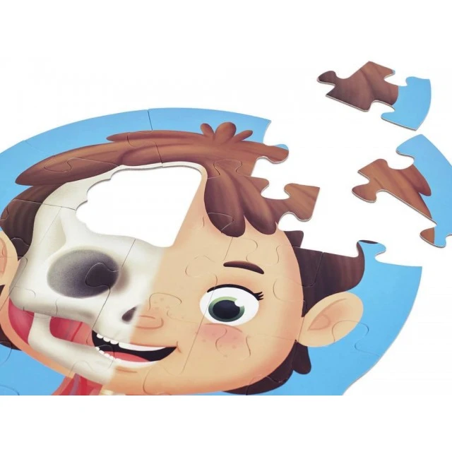 Wooden puzzle Human body, 60 pieces
