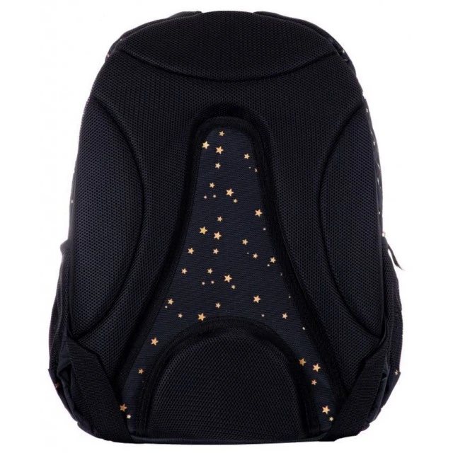 School backpack, Head, Golden Unicorn, 39x28x15cm