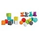 Комплект сензорни бебешки играчки, Infantino, 20 броя