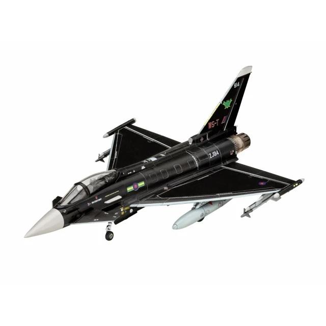 Assembled model Eurofighter Typhoon RAF, 63 parts