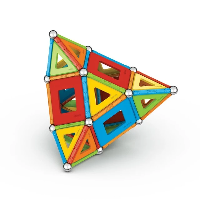 Magnetic constructor Supercolor Panels 382, 114 parts