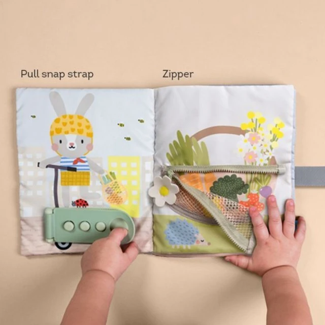 Бебешка мека книжка, Taf Toys