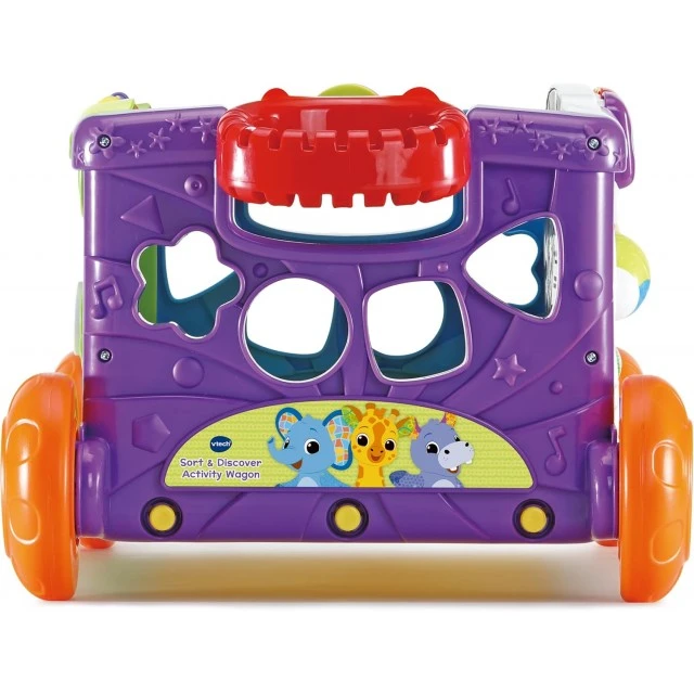 Interactive toy, Vtech, Pull-along cart with activities