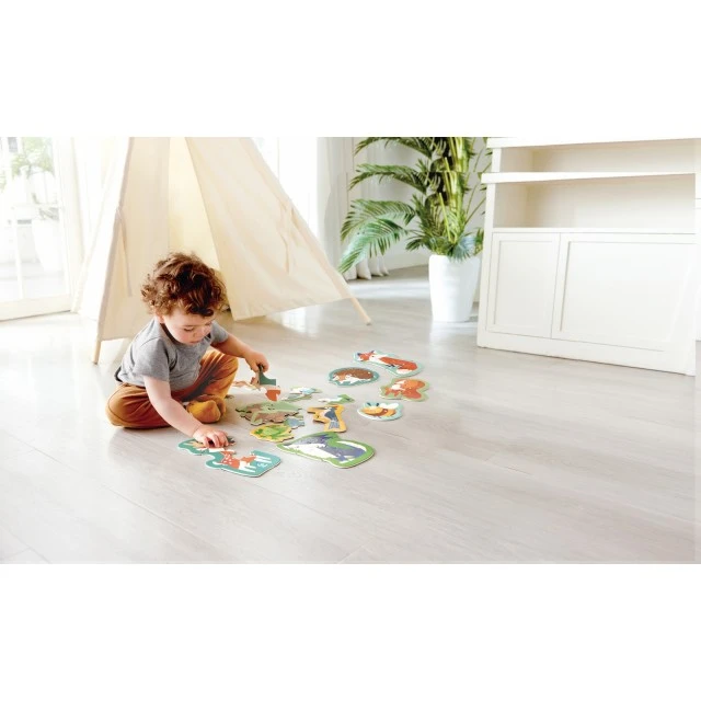 Educational puzzle forest friends, Hape, 40 pieces