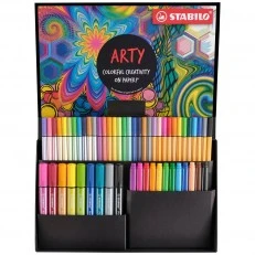 Creative set, Stabilo, Arty Colorful ST77/6-3-20, 55 pieces