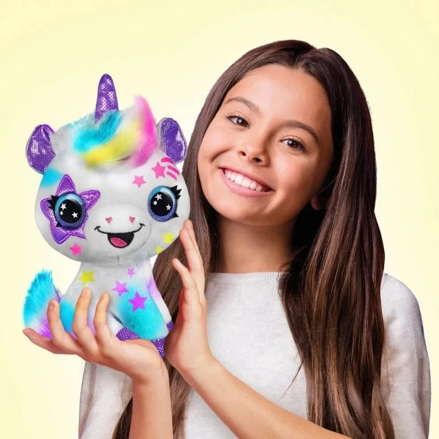 Творчески комплект, Canal Toys, Плюшена играчка за оцветяване, Сладък еднорог
