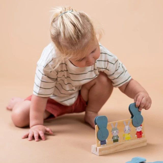 Образователна игра, Taf Toys, Моето първо бинго, Зайче