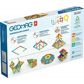Magnetic constructor Supercolor Panels 379, 78 parts
