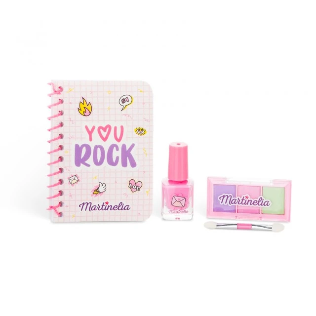 Cosmetic set with Super Girl notebook, 4 pieces