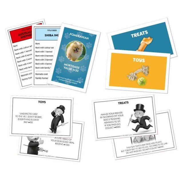 Board game Monopoly, Dogs